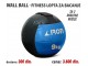 Wall Ball - Fitnes lopta za bacanje 9kg sa 2 ručice slika 1