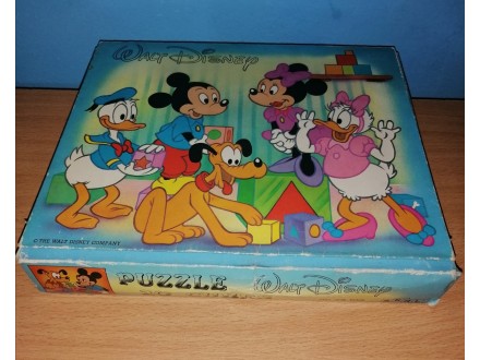 Walt Disney puzzle 20 kocki 12 slika RARE - vintage