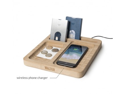 Walter Bamboo Dock Wireless charger