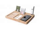 Walter Bamboo Double Dock Wireless charger