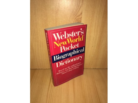 Webster`s New Word Pocket Biographical