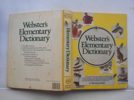 Webster s elementary dictionary, ENG ilustrovani