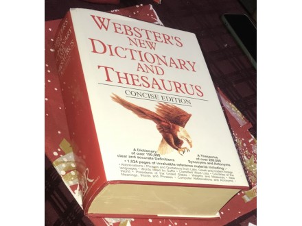 Webster`s new Dictionary and Thesaurus