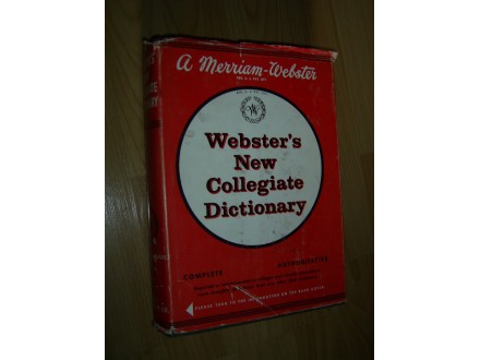 Websters New Collegiate Dictionary