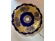 Weimar kobalt porcelanski tanjir u pozlati slika 2