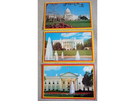 White House / Bela Kuca - razglednice