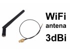 WiFi antena 3dBi za ESP8266 ili slicne