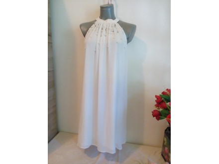 Wienella bela haljina sa biserima S