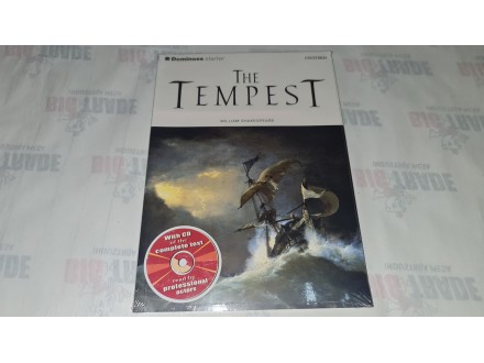 William Shakespeare - The Tempest (+CD) , NOVO!