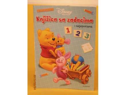 Winnie Pooh Knjižica sa zadacima i naljepnicama