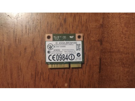 Wireless kartica BRCM1050I , skinuta sa Dell E6530