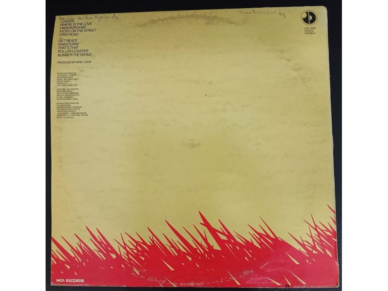 Wishbone Ash - Number The Brave LP (MCA,1981)