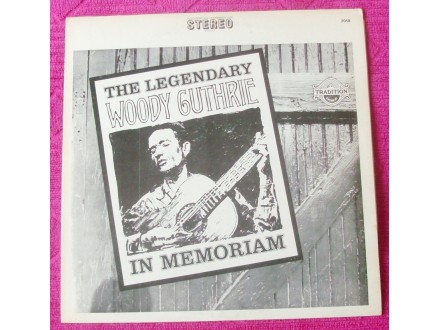 Woody Guthrie-Legendary Woody Guthrie (USA Press)