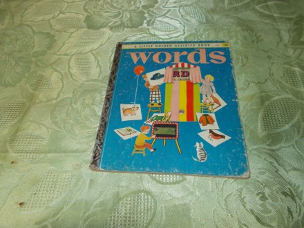 Words - A Little Golden Activity Book - 1955 godina