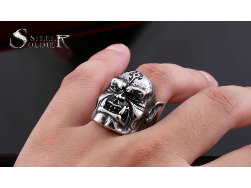 World of Warcraft prsten od celika 316L muski 21mm