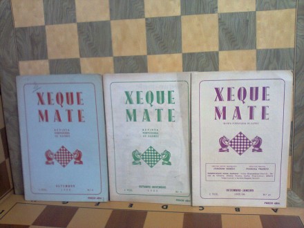 Xeque Mate  1955-1956 god. (3 casopisa) sah