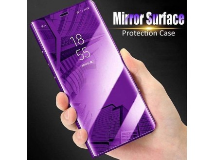 Xiaomi Mi 8 Lite Purple Mirror Flip- futrola