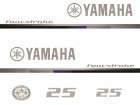 YAMAHA 25 - Nalepnice za vanbnrodski motor