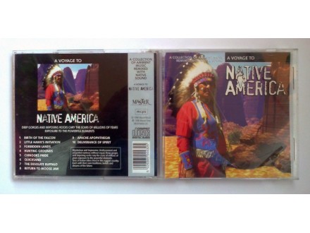 YESKIM ‎– A Voyage To Native America (CD) Made Holland