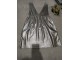 ZARA srebrno zaltna haljina NOVO slika 1