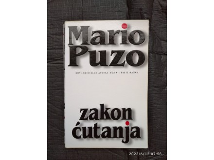 Zakon cutanja-Mario Puzo