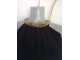 Zara trafaluc crna sa ogrlicom XS slika 3