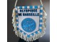 Zastavica FK Olympique de Marseille 8 x 10 cm slika 3