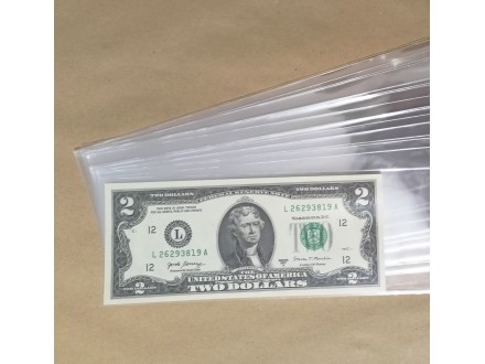 Zaštitne folije za novčanice 7 x 18 cm - 30 komada