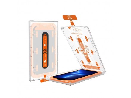 Zaštitno Staklo 2.5D dust free Box za iPhone 12/12 Pro 6.1 crni