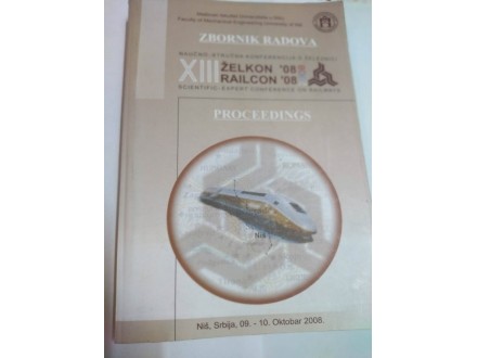 Zbornik radova - Želkon/Railcon `08