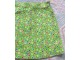Zelena cvetna suknja BALI DESIGN 100% rayon s-m slika 3