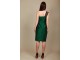 Zelena haljina od svile slika 5
