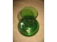 Zelena murano vaza Made n Italy Original slika 2
