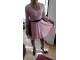 Ženska haljina roze boje S veličina slika 6