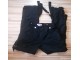 Ženske crne kargo pantalone džeparice M slika 3