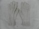 Zenske salonske bele rukavice heklane, ocuvane slika 2