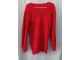 Ženski crveni džemper M/L slika 2
