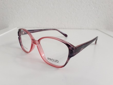Ženski okvir za naočare crveni prozirni