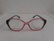Ženski okvir za naočare crveni prozirni slika 3