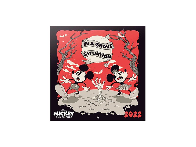 Zidni kalendar 2022 - Disney, Mickey Mouse, 30x30 cm - Disney, Mickey Mouse, Minnie Mouse