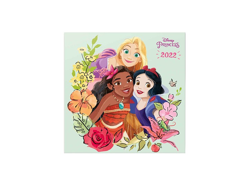 Zidni kalendar 2022 - Disney, Princess Classics, 30x30 cm - Disney, Disney Princess
