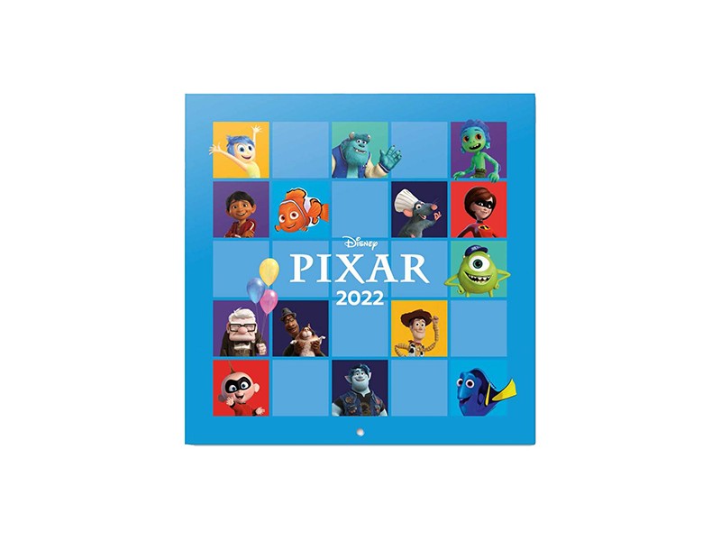 Zidni kalendar 2022 - Pixar Movies, 30x30 cm - Pixar