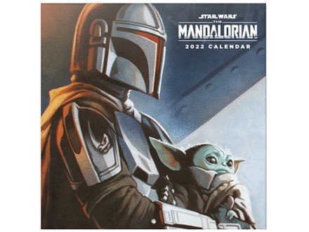 Zidni kalendar 2022 - SW, The Mandalorian, 30x30 cm - Star Wars, The Mandalorian