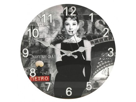 Zidni sat - Iconic Collection, Audrey Hepburn - Iconic Collection