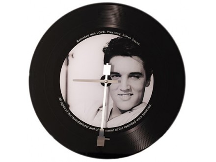 Zidni sat - Iconic, Record, Elvis - Hometime