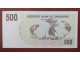 Zimbabwe 500 DOLLARS 2006 slika 2