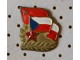 Značka Čehoslovačka, komunizam, zastave slika 1