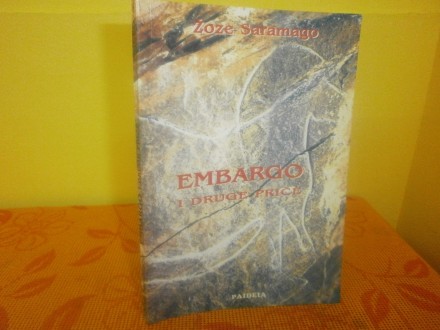 Zoze Saramago   EMBARGO    I DRUGE PRICE