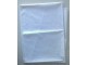 beli pamučni krevetski čaršav 207x140 cm slika 1