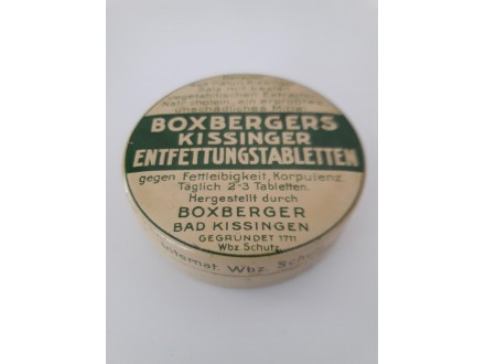 boxbergers kissinger entfettungstabletten - limena kuti